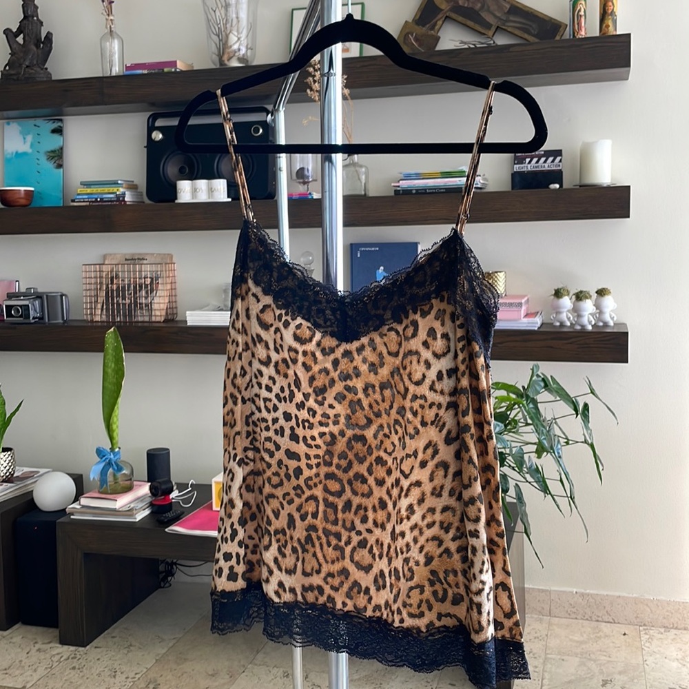 Animal printed top- Zara